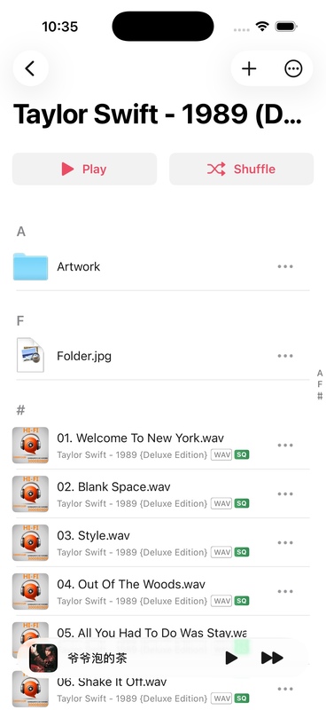 Your NAS library, to go
